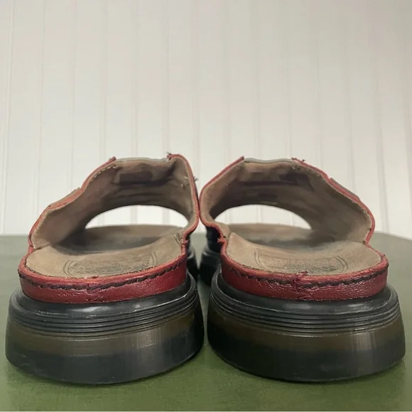 VTG England Dr Martens Two Tone Slip On Sandals/Slides/Clogs #5A16 - Picture 5 of 10